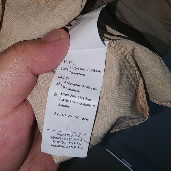 NWT Cupshe Lace Tiered Hem Drawstring Mini Skirt - Picture 2 of 4